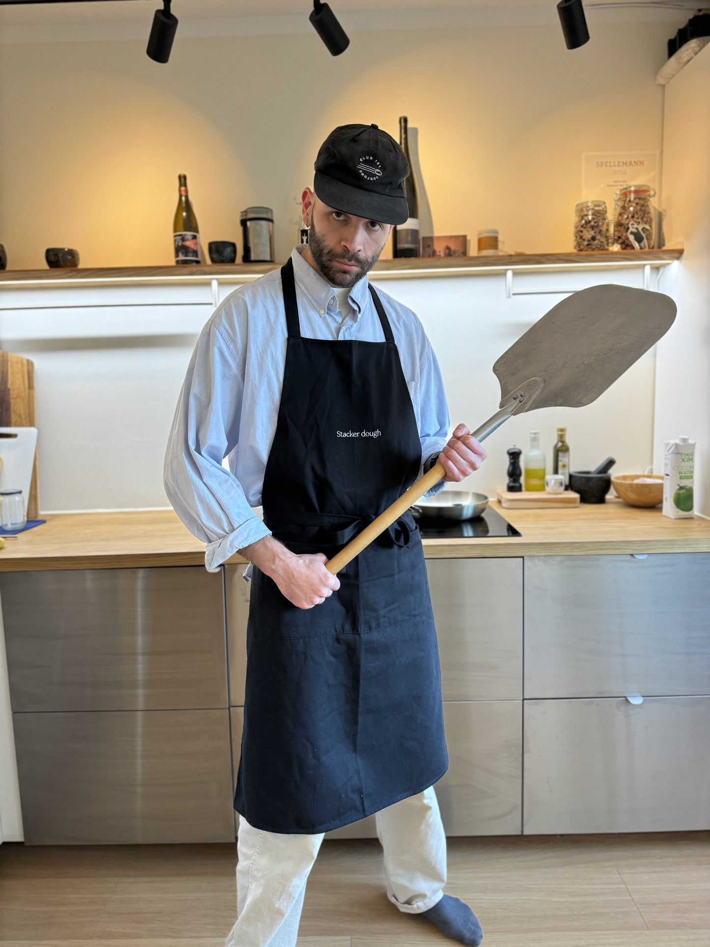 Stacker dough forkle