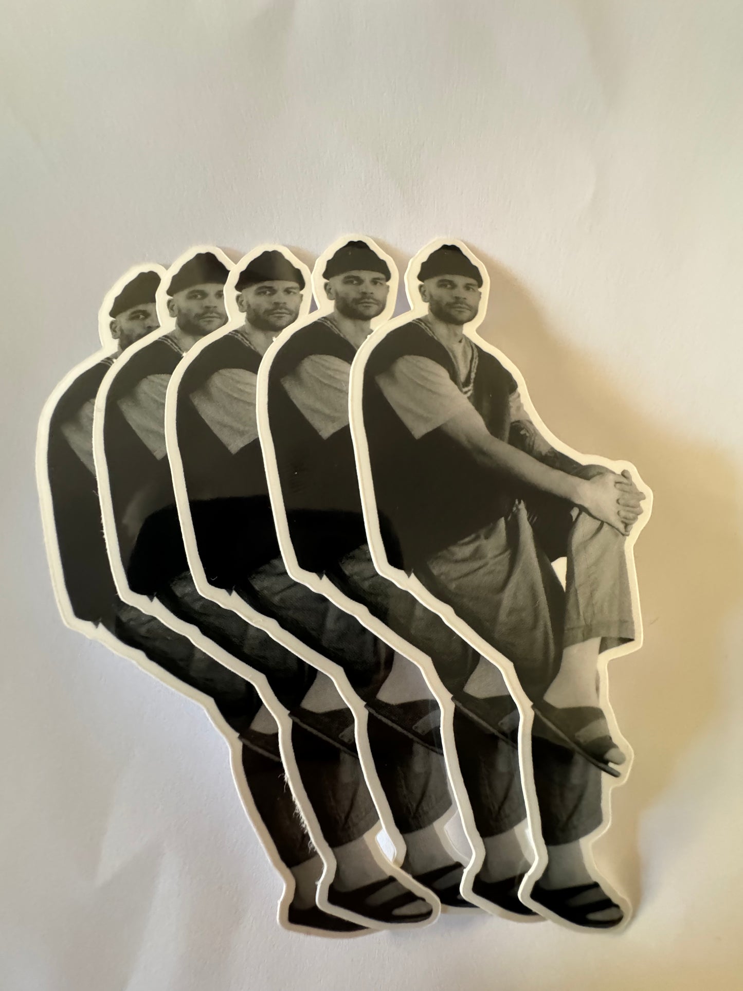 5 stk. Unge Obi sitter stickers