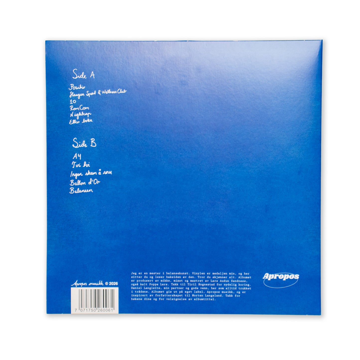 Unge Obi - femti/femti (Vinyl)