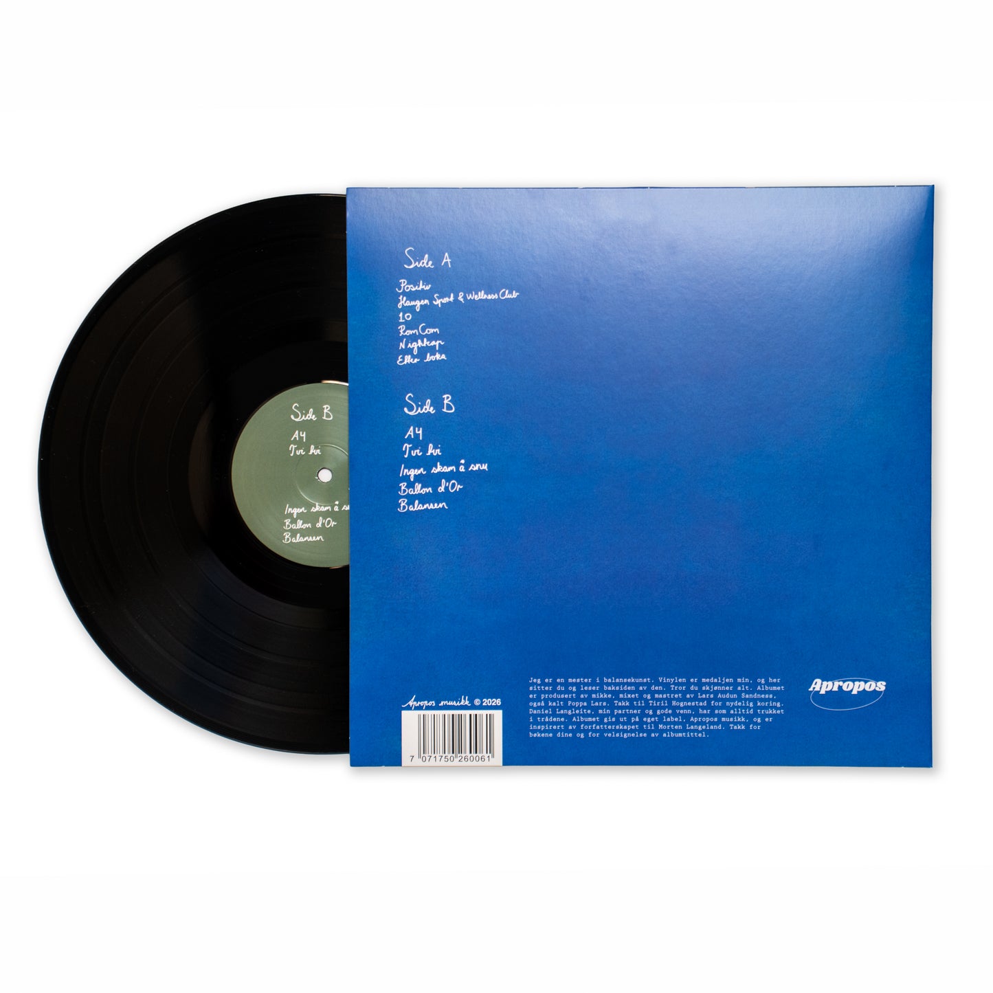 Unge Obi - femti/femti (Vinyl)