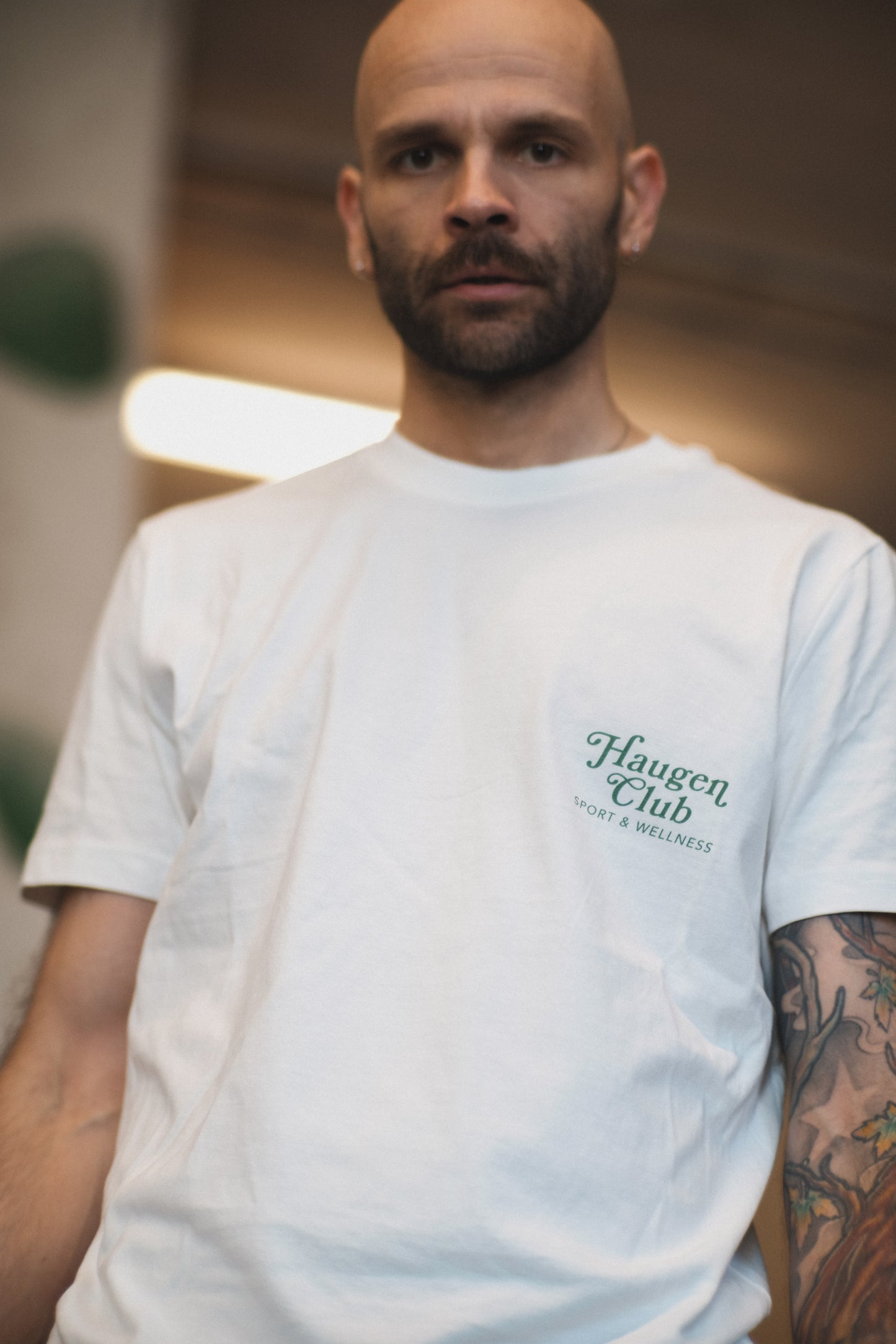 Haugen Sport & Wellness Club t-shirt.